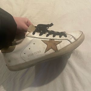 Golden Goose Cheetah Star Sneakers